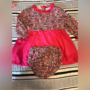 The Oaks Dress & Diaper Cover Set